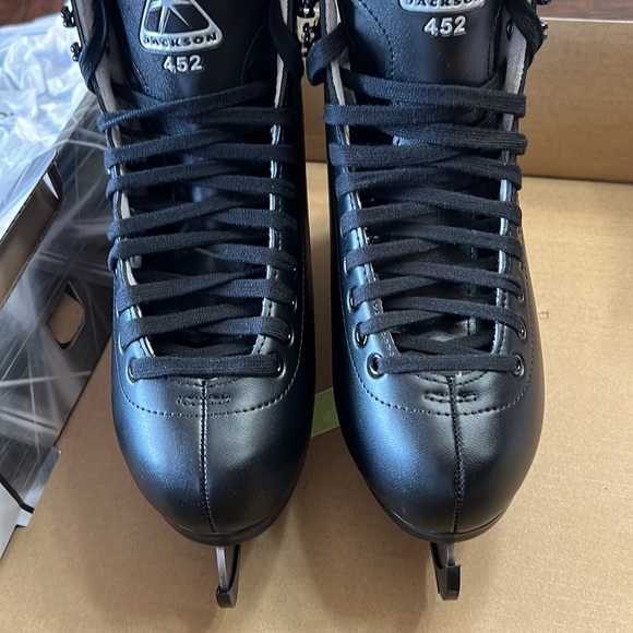 NWT Jackson Ultima Mens Ice Skates Black JS 452 Men’s Size 8 Older Beginner - Picture 3 of 16